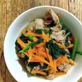kitchenYUU's cooksnap of when they made 簡単で癖になる！豚肉とほうれん草の煮浸し.