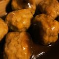 じゅ～ま～'s cooksnap of when they made ☆肉団子の甘酢あん☆～醤油あん～.