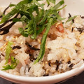 MizuhoBank's cooksnap of when they made ひじきと梅の炊き込みご飯.