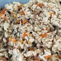 ﾘﾗｯｸﾏﾝ's cooksnap of when they made 本当に簡単☆なめたけ炊き込みご飯.