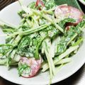みかん2017's cooksnap of when they made シャキシャキ＊水菜の梅マヨサラダ.