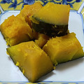 わっきー0424's cooksnap of when they made 我が家は薄味派♪かぼちゃの煮付け.