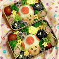 なつき☆ミ's cooksnap of when they made キャラ弁♪スーパーマリオの…キラー♪.