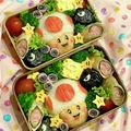 なつき☆ミ's cooksnap of when they made キャラ弁♪スーパーマリオの…？ボックス♪.