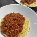 katapad's cooksnap of when they made 圧力鍋であっという間♪本格ミートソース♫.