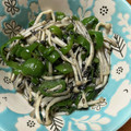 クックMVXCM0☆'s cooksnap of when they made 簡単♪えのきとピーマンの甘辛しょうゆ炒め.