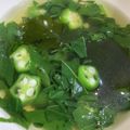 ゆいまーるん's cooksnap of when they made 夏のとろ～りグリーンスープ.