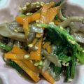 ゆいまーるん's cooksnap of when they made ホウレンソウと舞茸の中華スープ炒め.