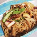こつぶっち's cooksnap of when they made 本格タイの味わい　ガパオスパゲティ　.
