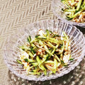 Dellaたん's cooksnap of when they made きゅうりと蒸し鶏の海苔わさび和え.