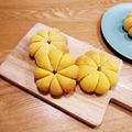 中1パティシエ's cooksnap of when they made ふかふか♡かぼちゃパン.