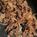 ゆんゆるん's cooksnap of when they made ＊牛薄切り肉の生姜焼き＊.