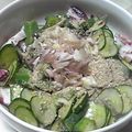 わんこた's cooksnap of when they made ＊タコとオクラの梅あえ＊.