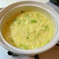 きっかママ's cooksnap of when they made 褒められ黄色い雑炊☆鍋の〆♡鍋リメイク.