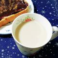 ふうはっちゃん's cooksnap of when they made メープルカフェオレ☆きな粉入り.