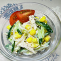 クック8PWZK☆'s cooksnap of when they made キュウリとささ身と春雨マスタードサラダ.