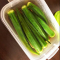 ※ぴーまん's cooksnap of when they made ナスとオクラの白だしのお浸し.