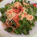 クックHDP0M2☆'s cooksnap of when they made お店の味が簡単に♪トマトの冷製パスタ.