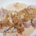 豆富旅行社's cooksnap of when they made 薬味好きによる蒸し鶏のネギ生姜ソースがけ.