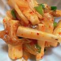 mmmugi's cooksnap of when they made 長芋とキムチと海苔のあえ物.