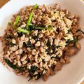 メイプルママ☆'s cooksnap of when they made 簡単♪美味しい ニラ卵そぼろ丼.