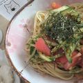 ☆まめたん☆'s cooksnap of when they made おろしきゅうりのパスタ.