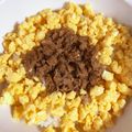 美紅夜's cooksnap of when they made 昼食に☆ツナで子供大好きそぼろ丼！？☆.
