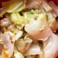 クックとむとむ's cooksnap of when they made アボカドとキャベツのさっぱりサラダ.