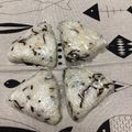 おはなすき's cooksnap of when they made 絶品！たぬきおにぎりを塩昆布と天かすで.