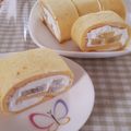 ☆なつこ's cooksnap of when they made レンジで簡単♡極上スフレロールケーキ.