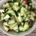 aui_s's cooksnap of when they made 我が家の定番②美味しすぎるトマトサラダ☆.