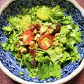 milestone★'s cooksnap of when they made なすとトマトとパクチーのエスニックサラダ.