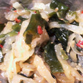 ☆ayami☆26's cooksnap of when they made わかめと中華クラゲの和え物.