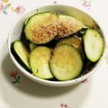nana_tenjo's cooksnap of when they made 切って和えるだけ♪ズッキーニの浅漬け.