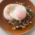かぼちゃ♡'s cooksnap of when they made 簡単♪ガッパオ飯（挽肉とバジルの炒飯）.