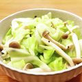 かなりんココりん's cooksnap of when they made キャベツとしめじの温野菜サラダ.