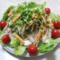砂漠で鍋焼きうどん's cooksnap of when they made 豚しゃぶ、みょうがとしそと油揚げ投入.