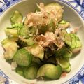 ☆☆ちょこちゃん☆☆'s cooksnap of when they made 茄子と胡瓜の梅和え（ノンオイル）.