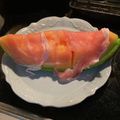 ☆ＴＯＭＯＹＯ☆'s cooksnap of when they made 絶品 メロンと生ハムでおつまみや前菜に.