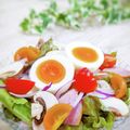 Satoco❋'s cooksnap of when they made 生マッシュルームのサラダ.