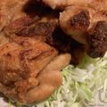 えみゅ◎'s cooksnap of when they made 揚げ焼きで作る山賊焼.