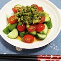 カリーナ's cooksnap of when they made きゅうりとトマトの豪華 豪快サラダ.