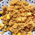たてえり。's cooksnap of when they made クスクスでなんちゃってパエリア.