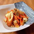 やなぎだまこ's cooksnap of when they made 人参ちくわのツナカレー炒め.