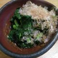 13歳's cooksnap of when they made 夏の旬野菜！モロヘイヤのお浸し.