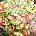ゆるмαмα's cooksnap of when they made トマトとおくらの麻婆.