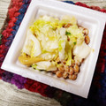 めぐ＊ぴぃ's cooksnap of when they made 我が家の定番納豆と白菜の浅漬け.