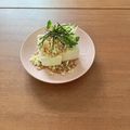 Etsu☆ko's cooksnap of when they made 新ショウガと天かすの冷奴.