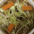 かおり♡♡♡'s cooksnap of when they made 簡単絶品★キャベツと豚肉のポカポカ味噌鍋.