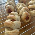 hi—co's cooksnap of when they made メタボなパパへ（笑）♪フランクベーグル.